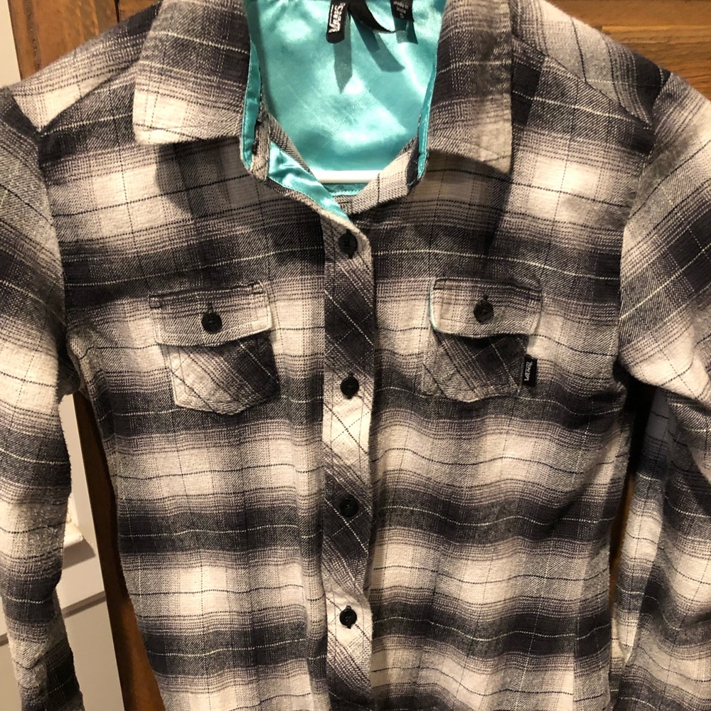 Gray Van’s Women’s Flannel Shirt